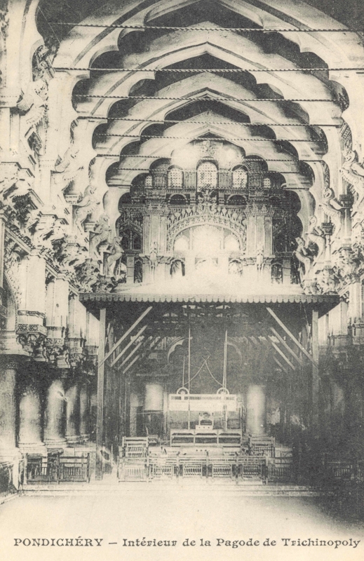 10-09 - Trichinopoly - pagode - interieur